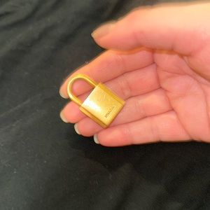 Vintage Prada lock charm